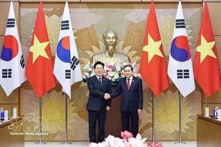 Vietnamese legislature backs implementation of agreements inked with RoK: N.A. Chairman
